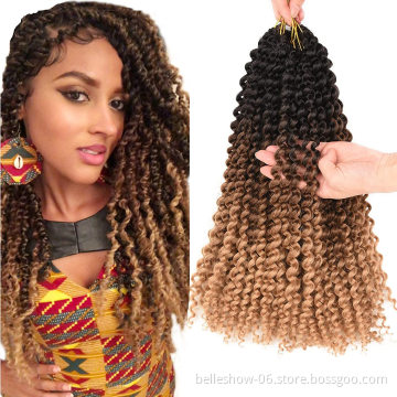Hot sell 18inch 22 strands Passion Twist Crochet Braiding Hair passion twist hair 36 inch